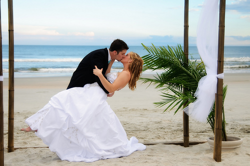 Wedding at Huntington State Park, Atalaya Castle