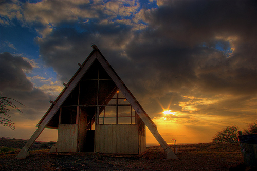 HDR'rred Hapuna Beach Cabin