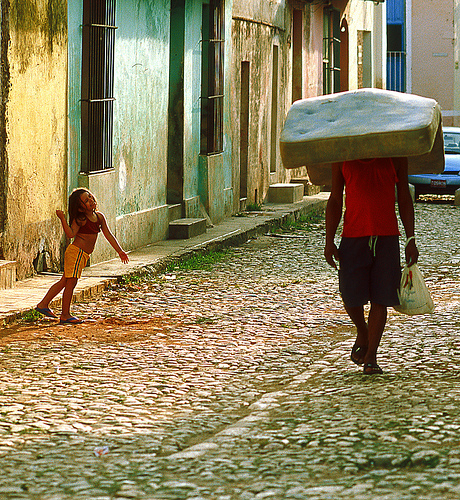 The Little Girl And The Mattress